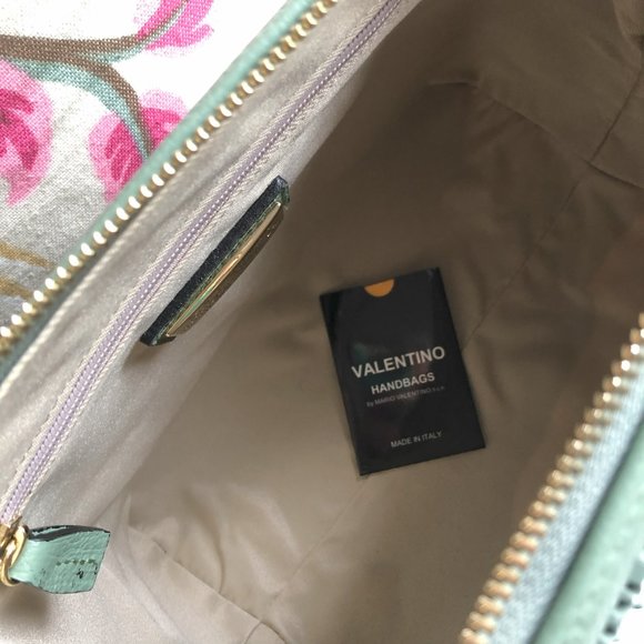 💚 NEW Mario VALENTINO Minimi Rock Dollaro Satchel - Picture 8 of 11